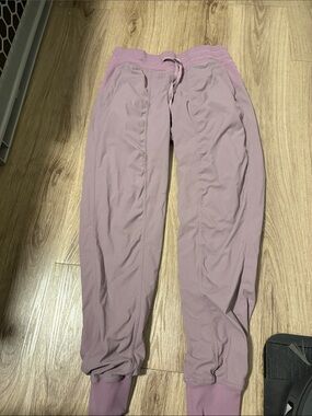 lululemon athletica Dusty Mauve Ribbed Waistband Jogger